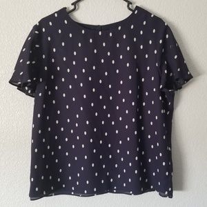 ❄Norton Mcnaughtan polka dot blouse size 14